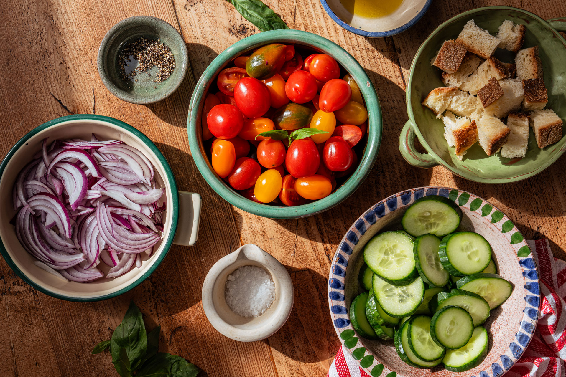 Nina Safaei's panzanella