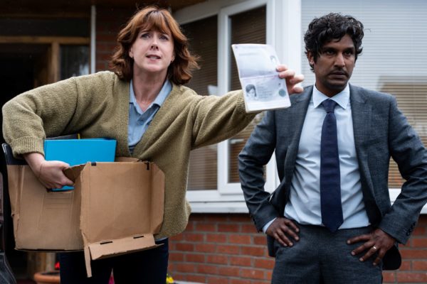 Alexandra Roach (Fran) and Rudi Dharmalingam (Nick) in Hunting Alice Bell, coming soon to Channel 4.