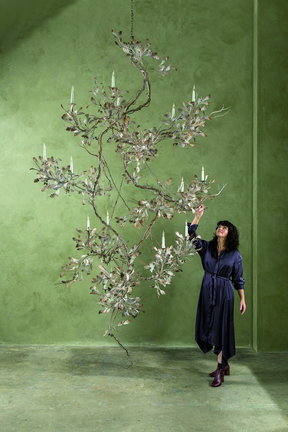 A tree like chandelier