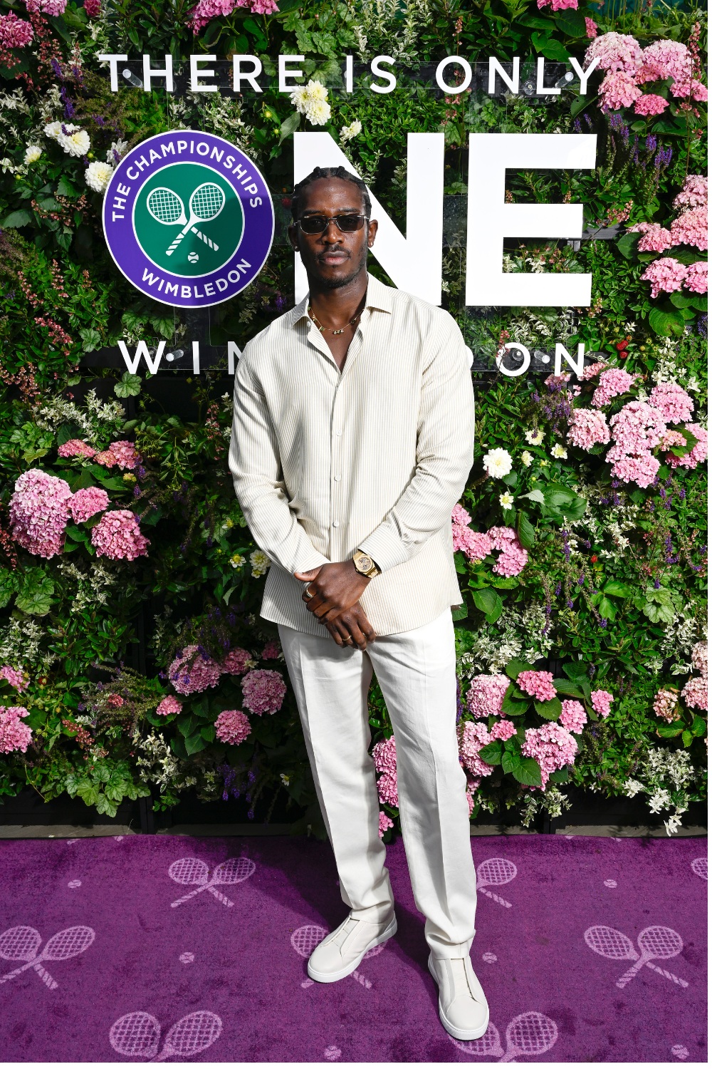 Damson Idris at Wimbledon 2026