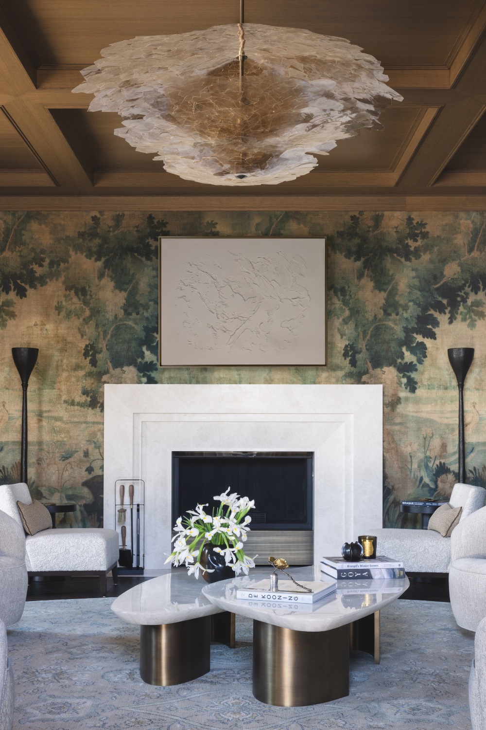 Reception room by Portia Fox