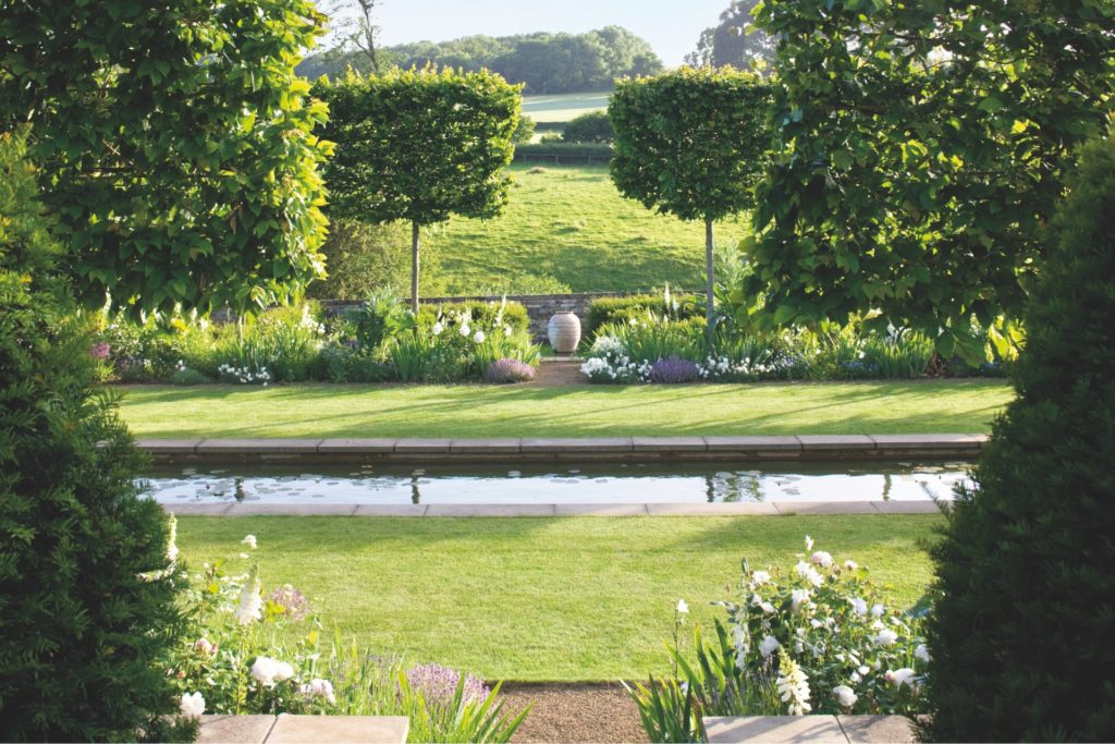Garden design with water feature by Jinny Blom