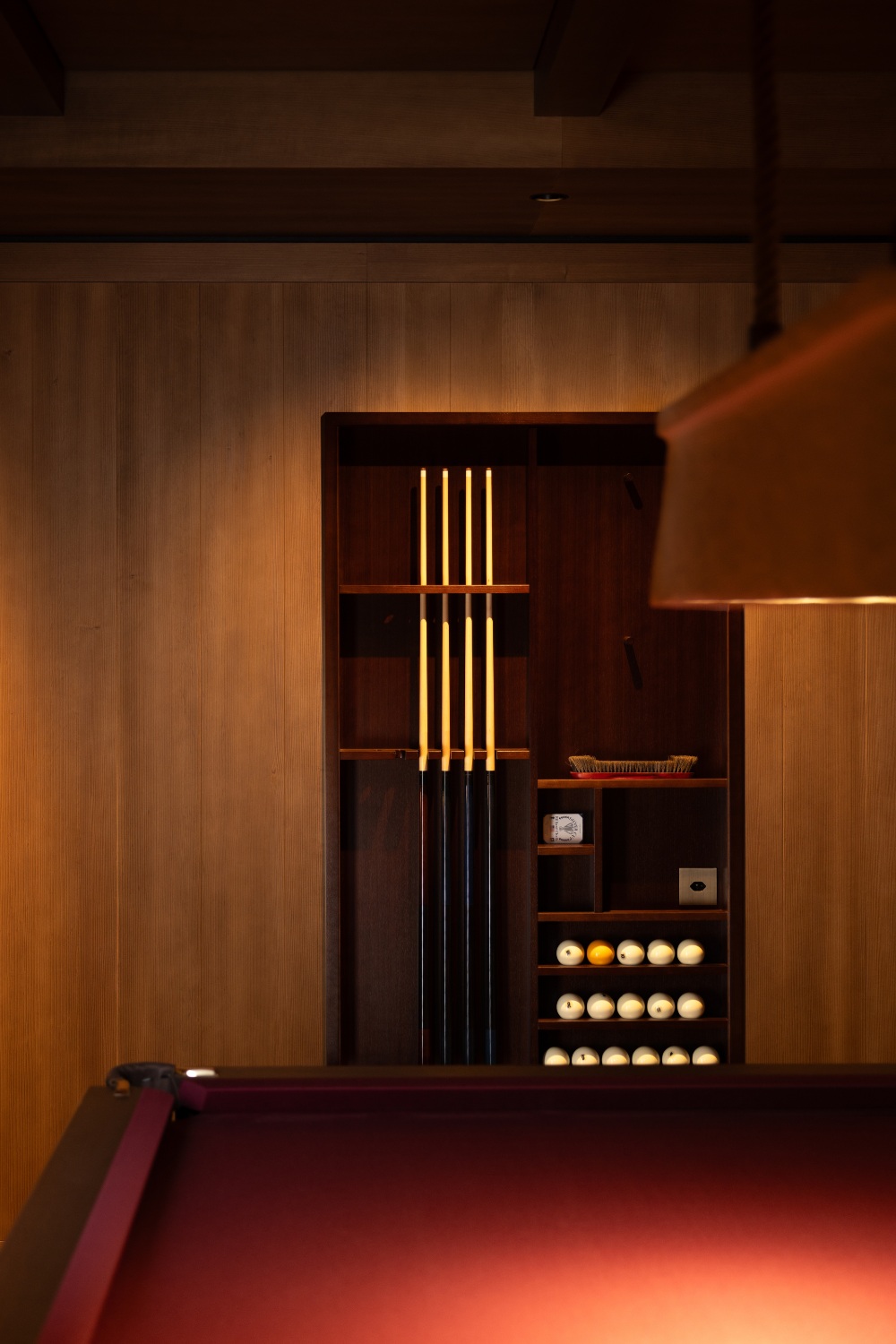 Billiards room