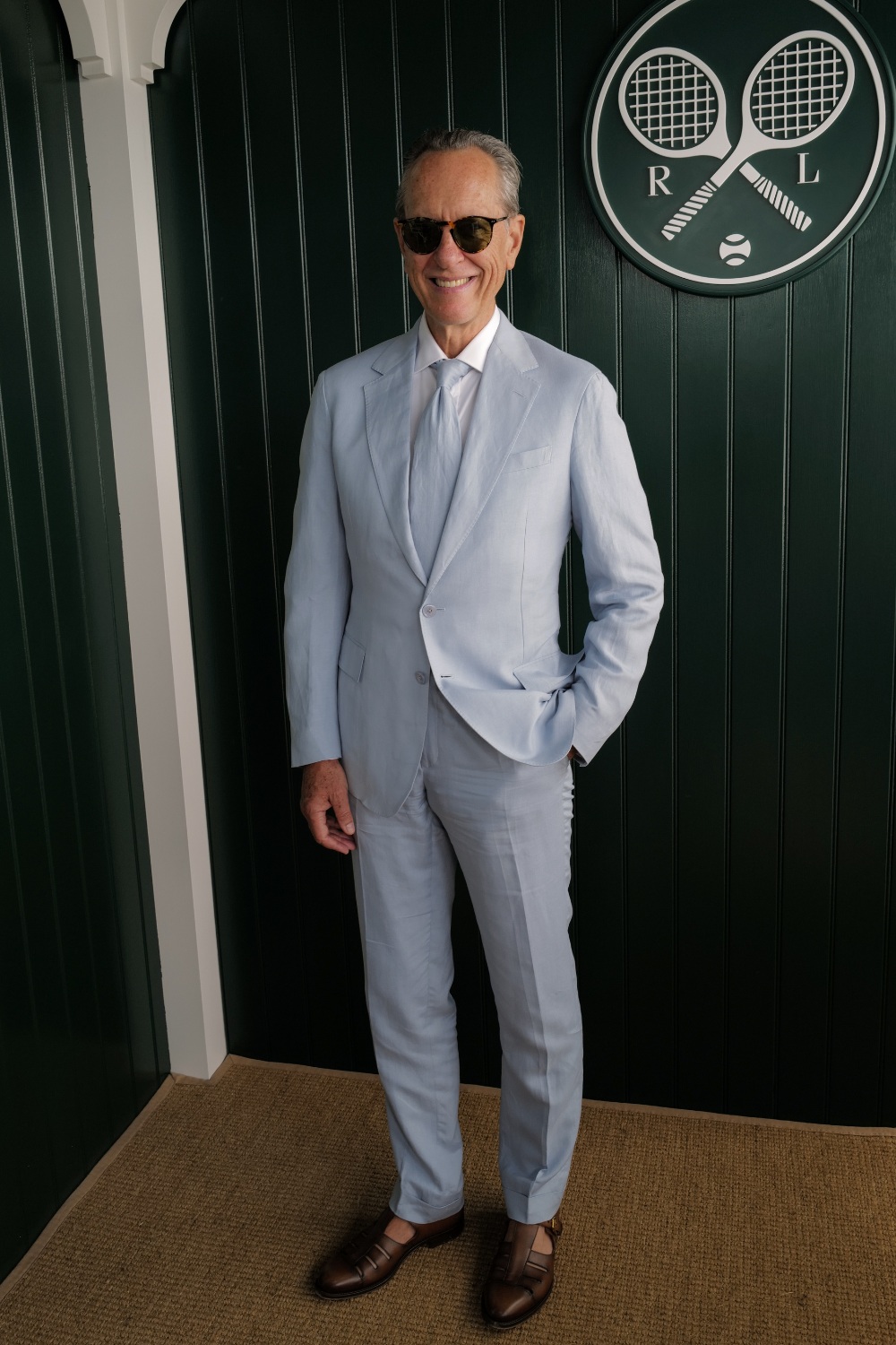 Richard E Grant at Wimbledon 2026