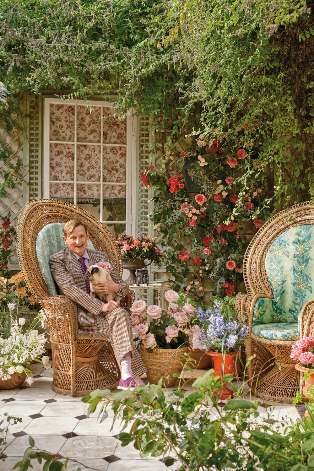 Inside Michael S Smith's New Zoffany Collaboration, Shot At Cecil Beaton's Former Home