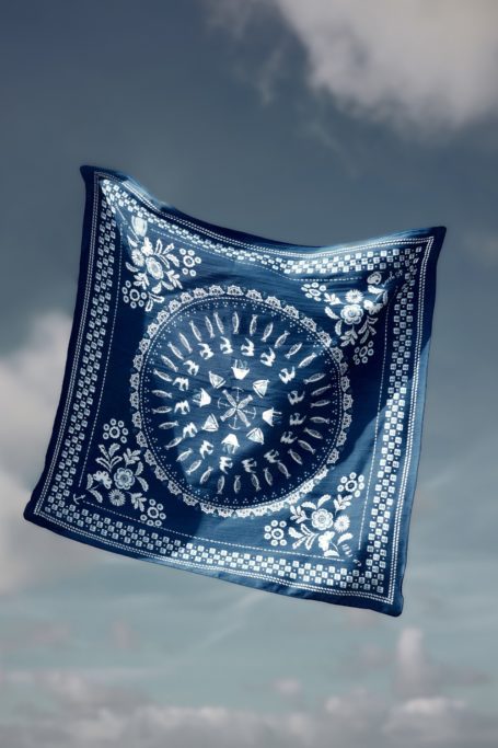 Seasalt Cornwall blue scarf
