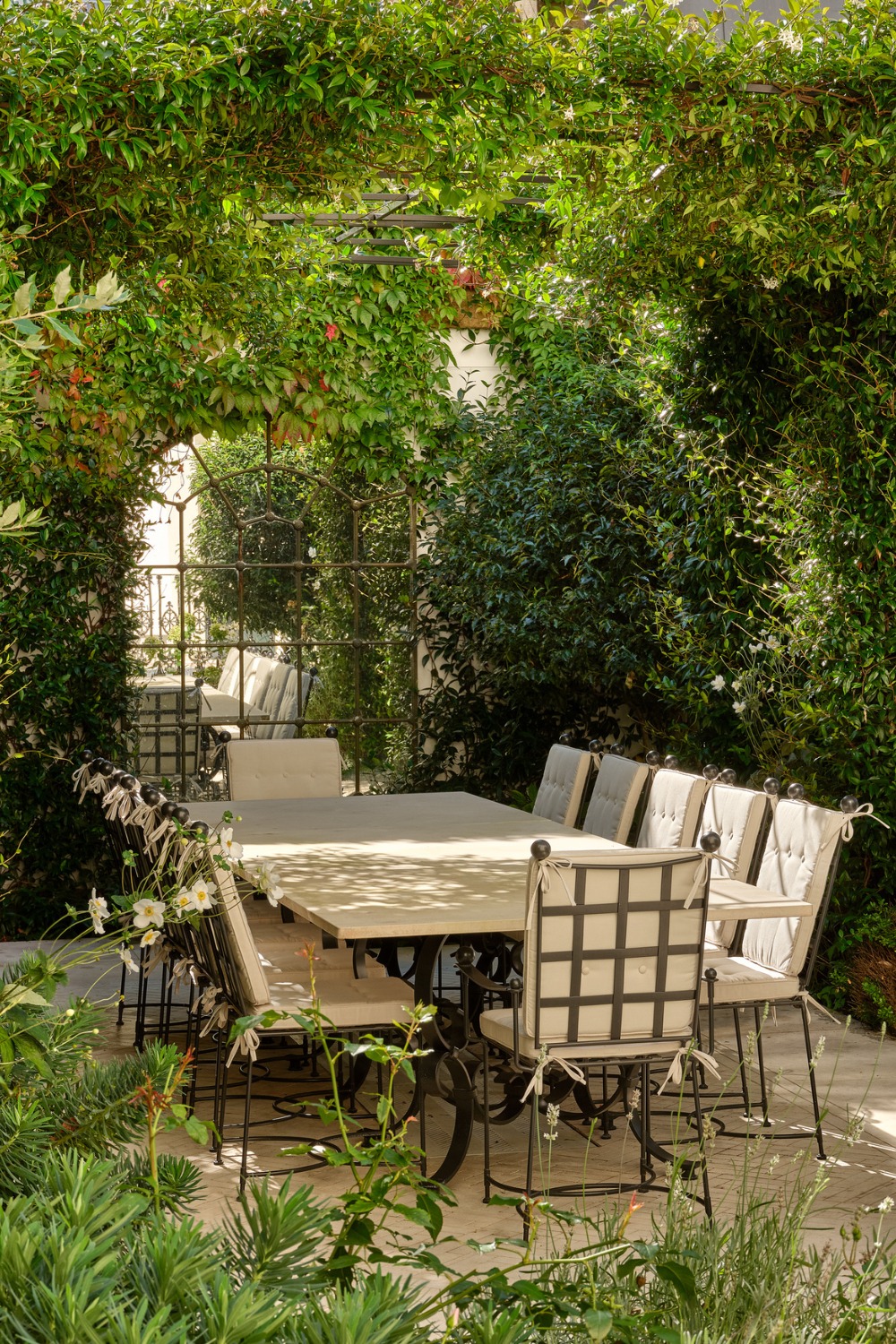 Outdoor space curated by The Heveningham Collection