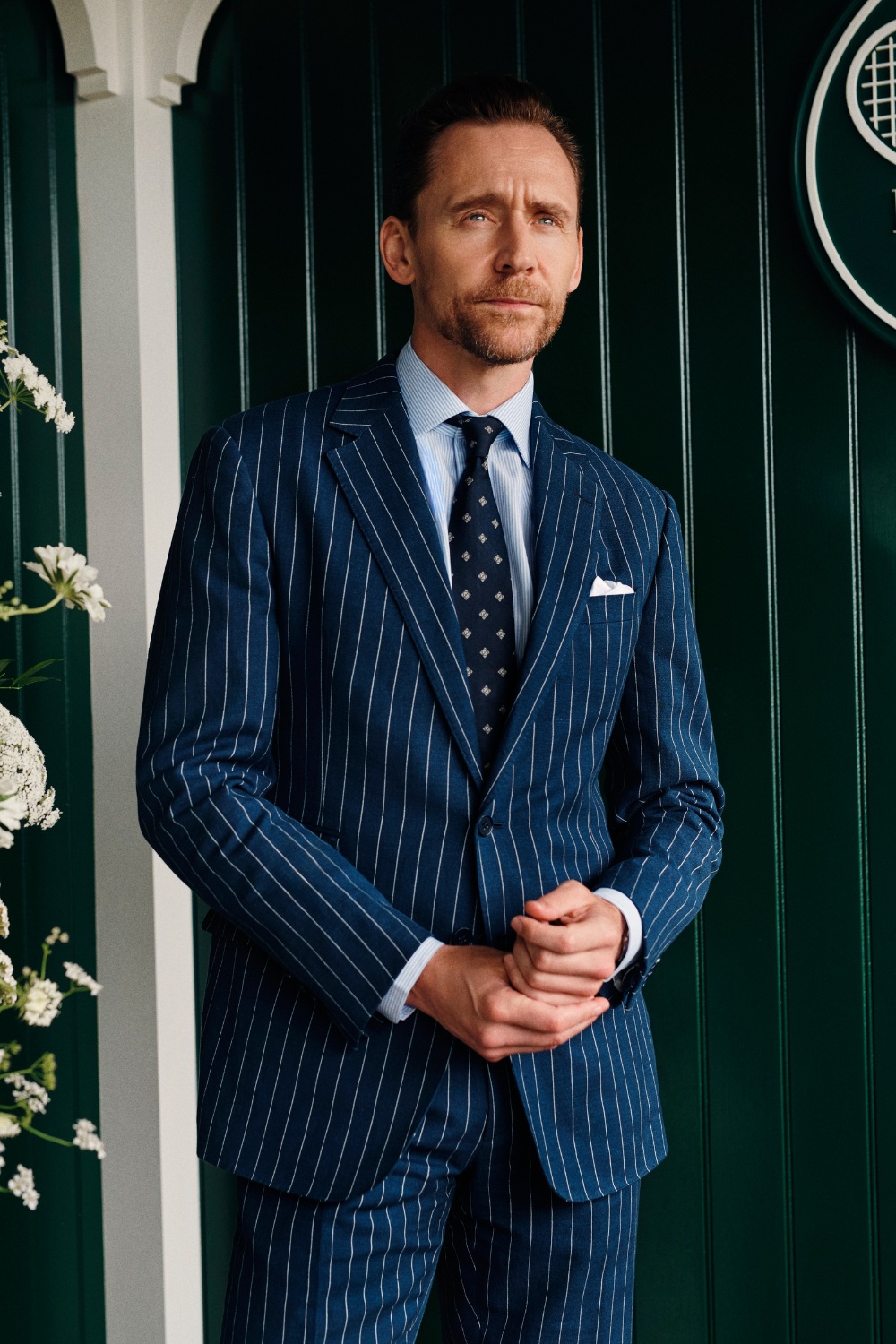 Tom Hiddleston at Wimbledon 2026