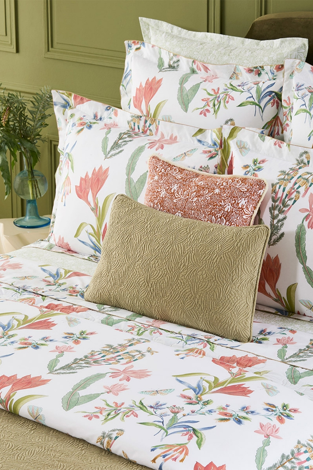 Botanical bedding by Yves Delorme