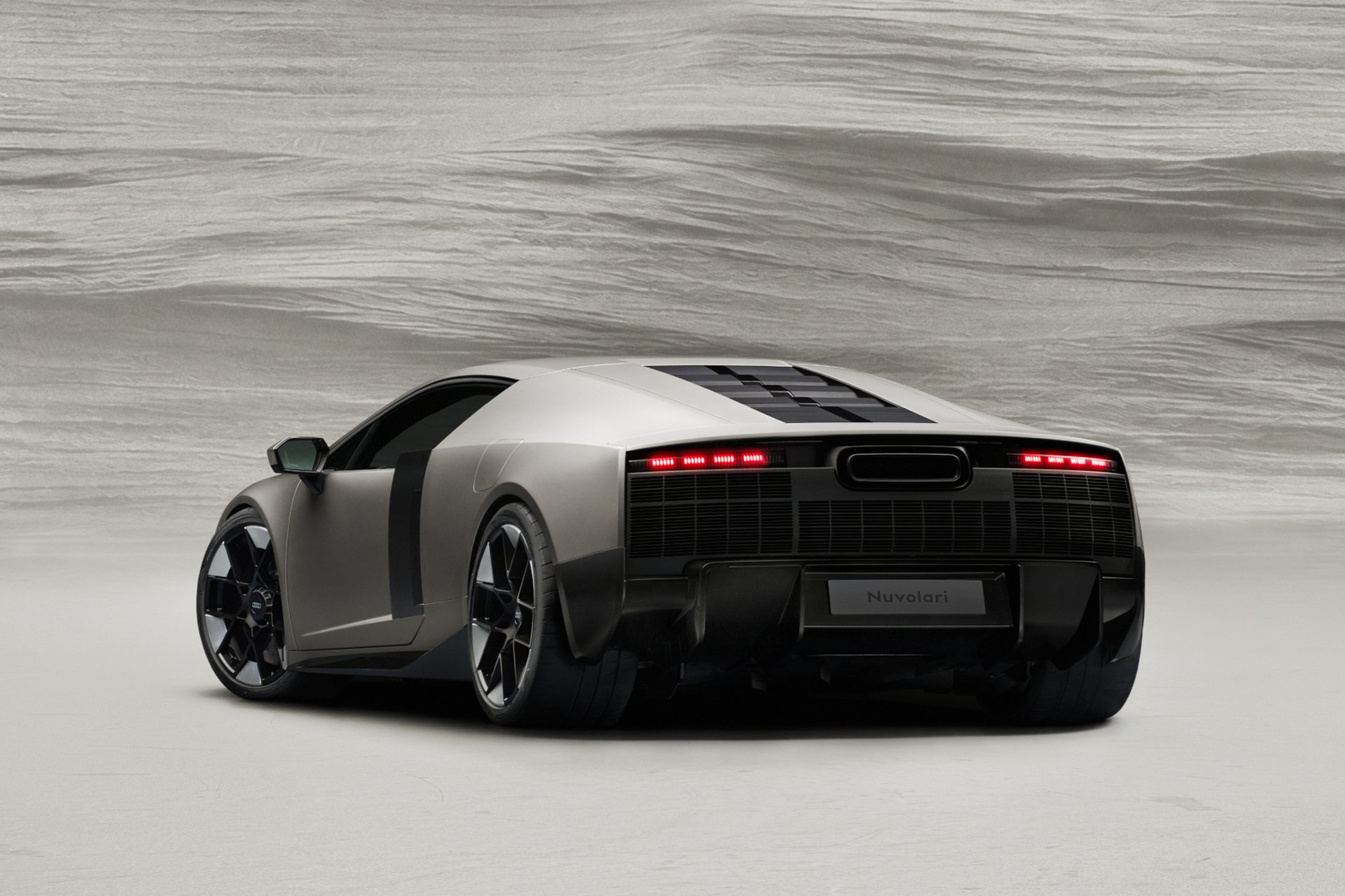 The rear of the Audi nuvolari