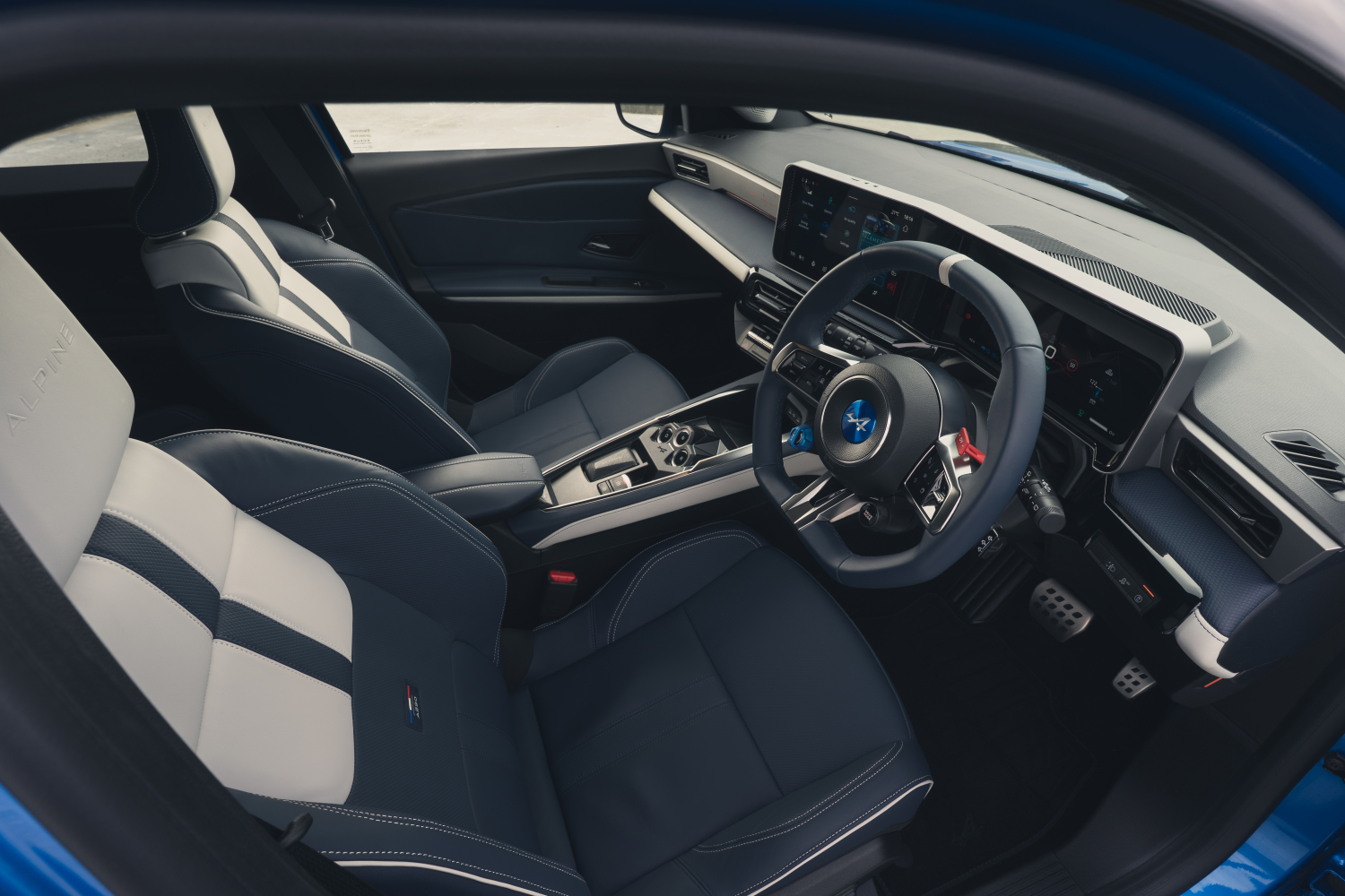 The interior of the Alpine A290
