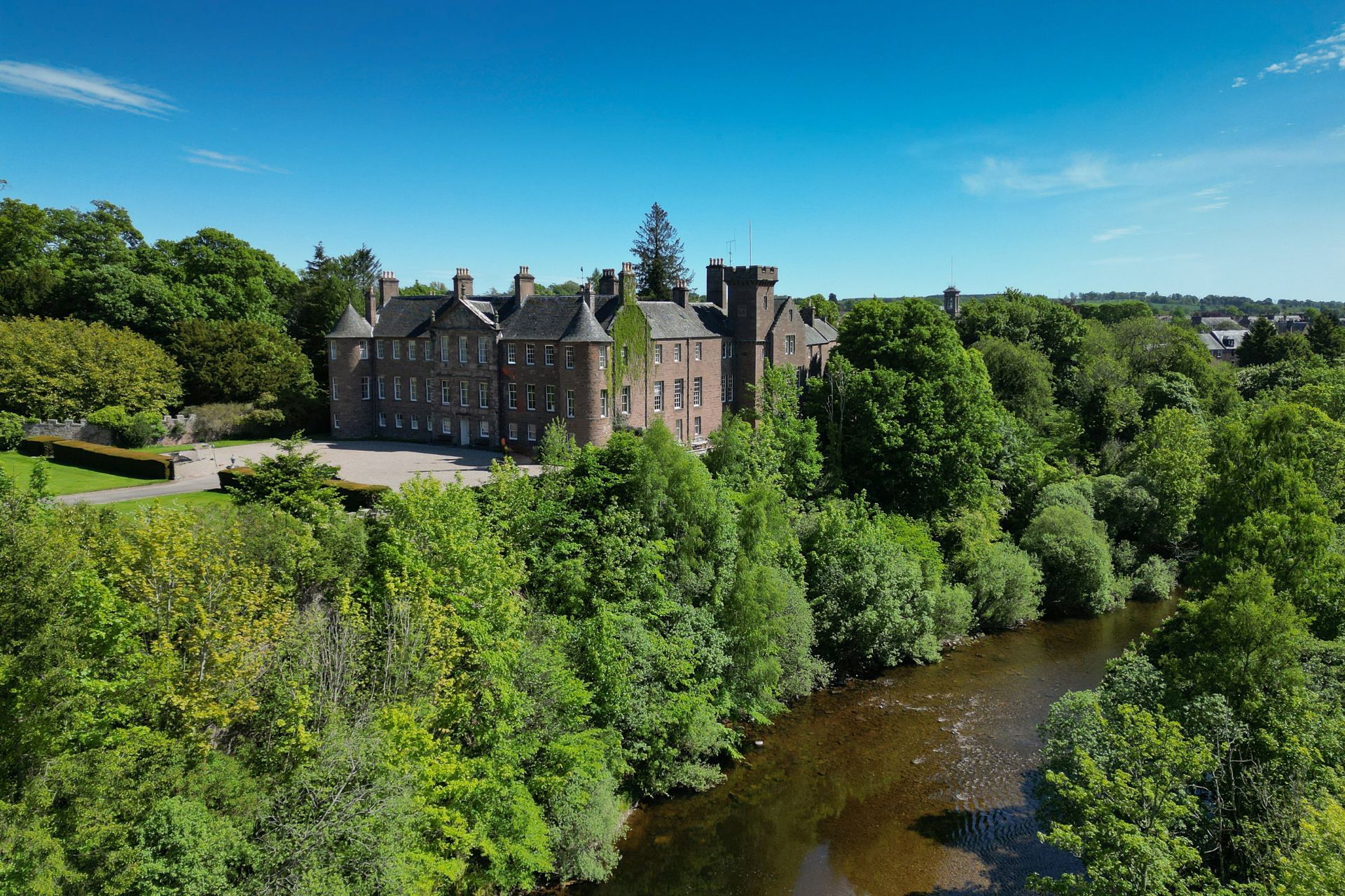 This Scottish Castle Boasts One Of The Finest Walled Gardens In The Country