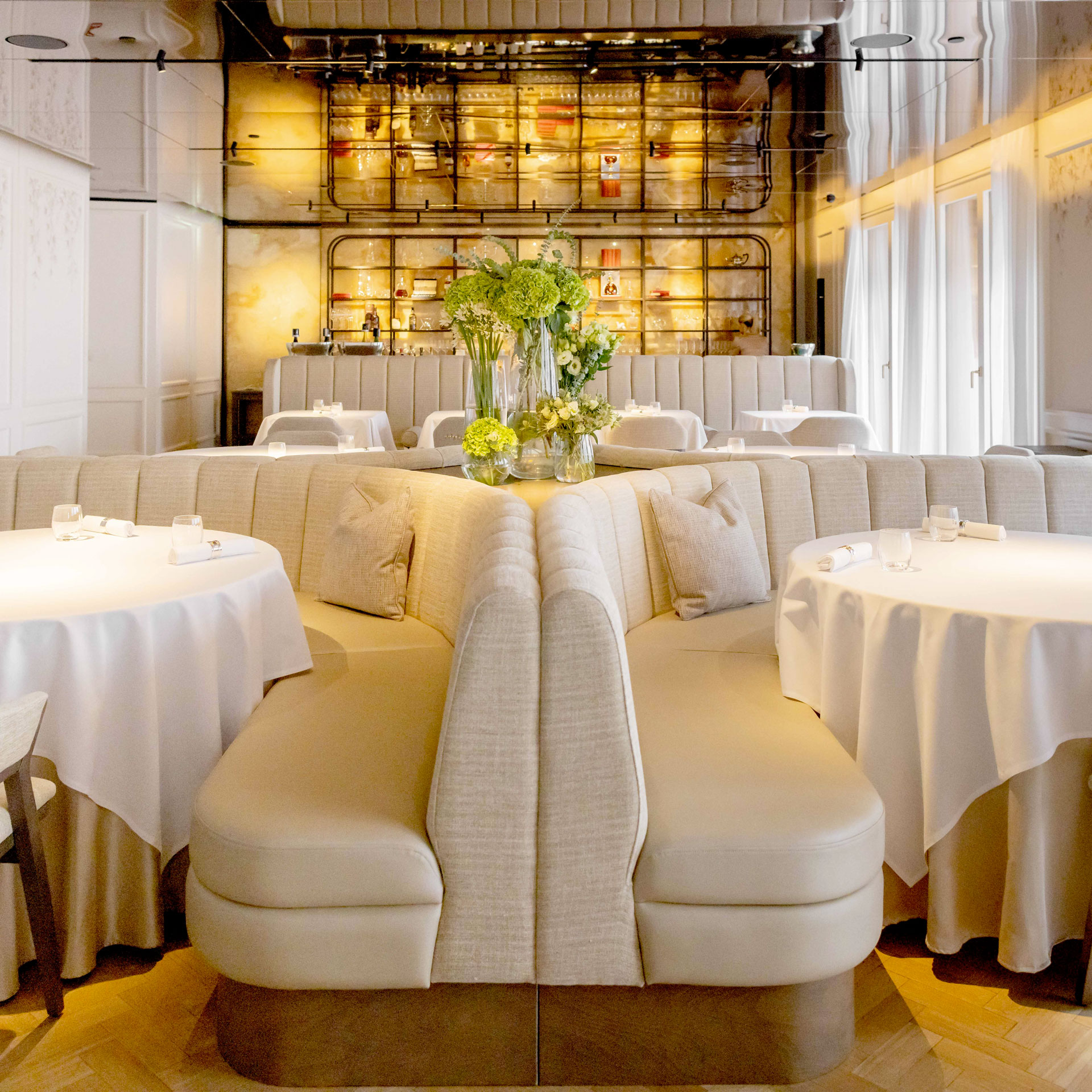 Alex Dilling at Cafe Royal restaurant interiors