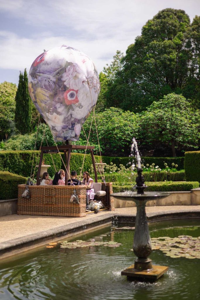 We Tried Beaverbrook’s Hot Air Balloon Dining Experience