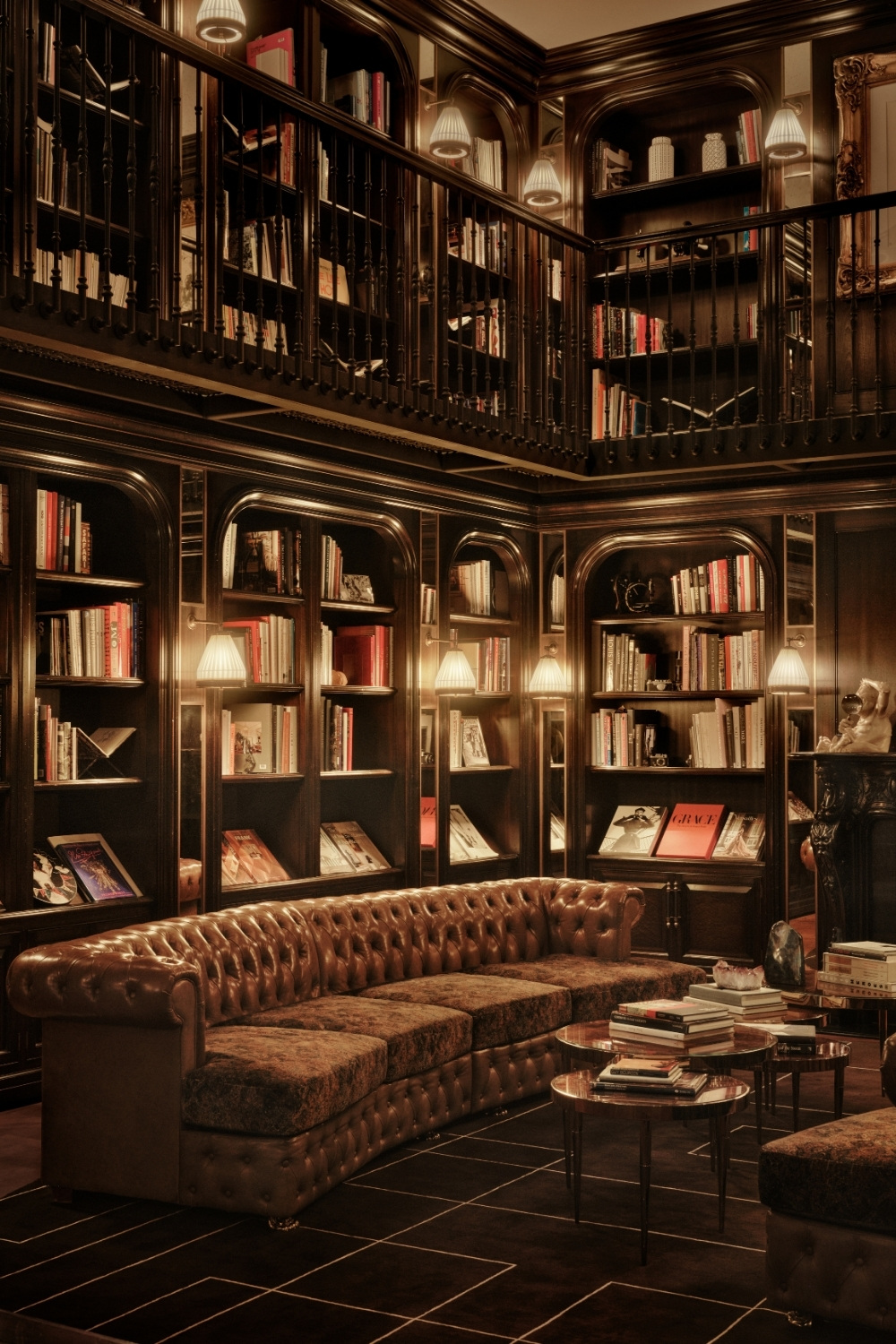 Brigitta Spinocchia Freund's home library