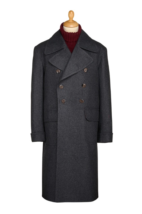 Cordings Gunmetal Coldstream Loden Coat