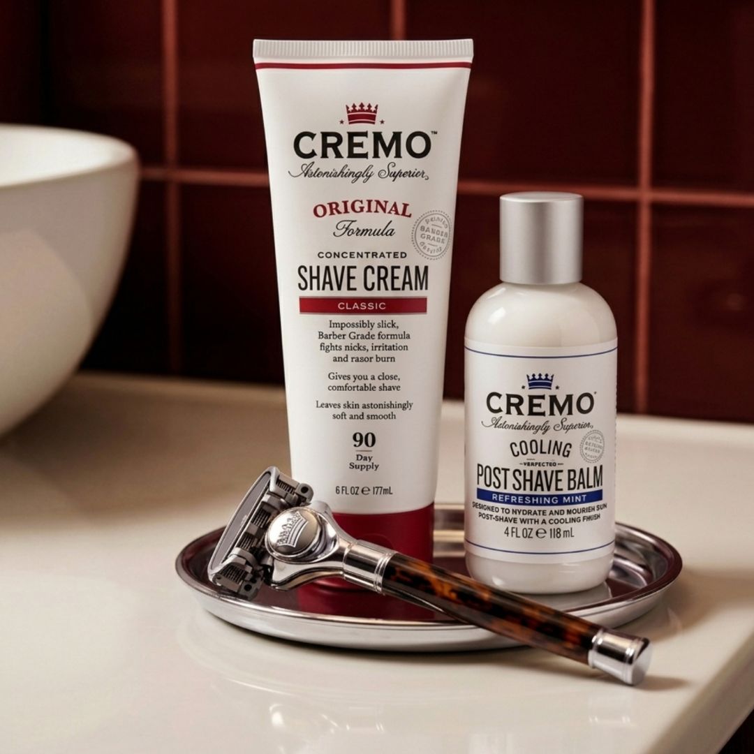 Cremo shaving kit