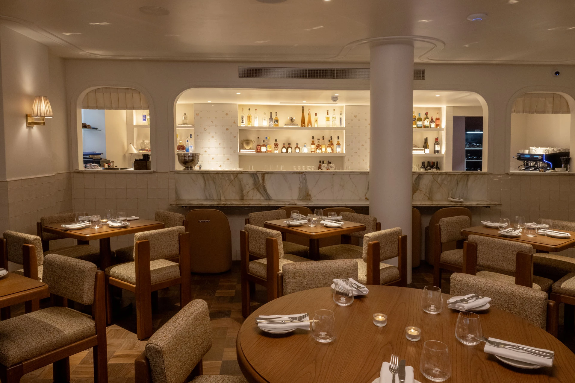 The main room at Latine