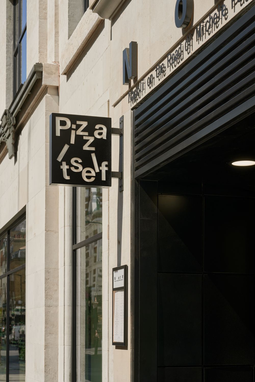 the exterior of Napoli on the Road in Soho