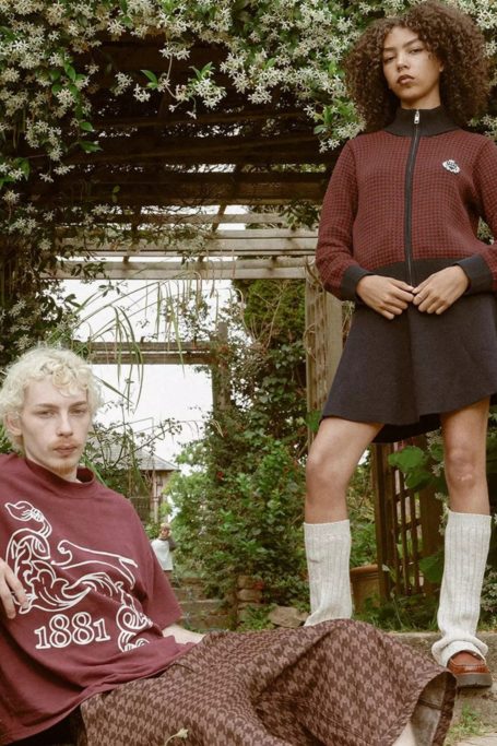 Man and women in Slazenger activewear