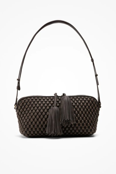 Tissa Fontaneda Mogwai Handbag In Nappa Bubble Lambskin