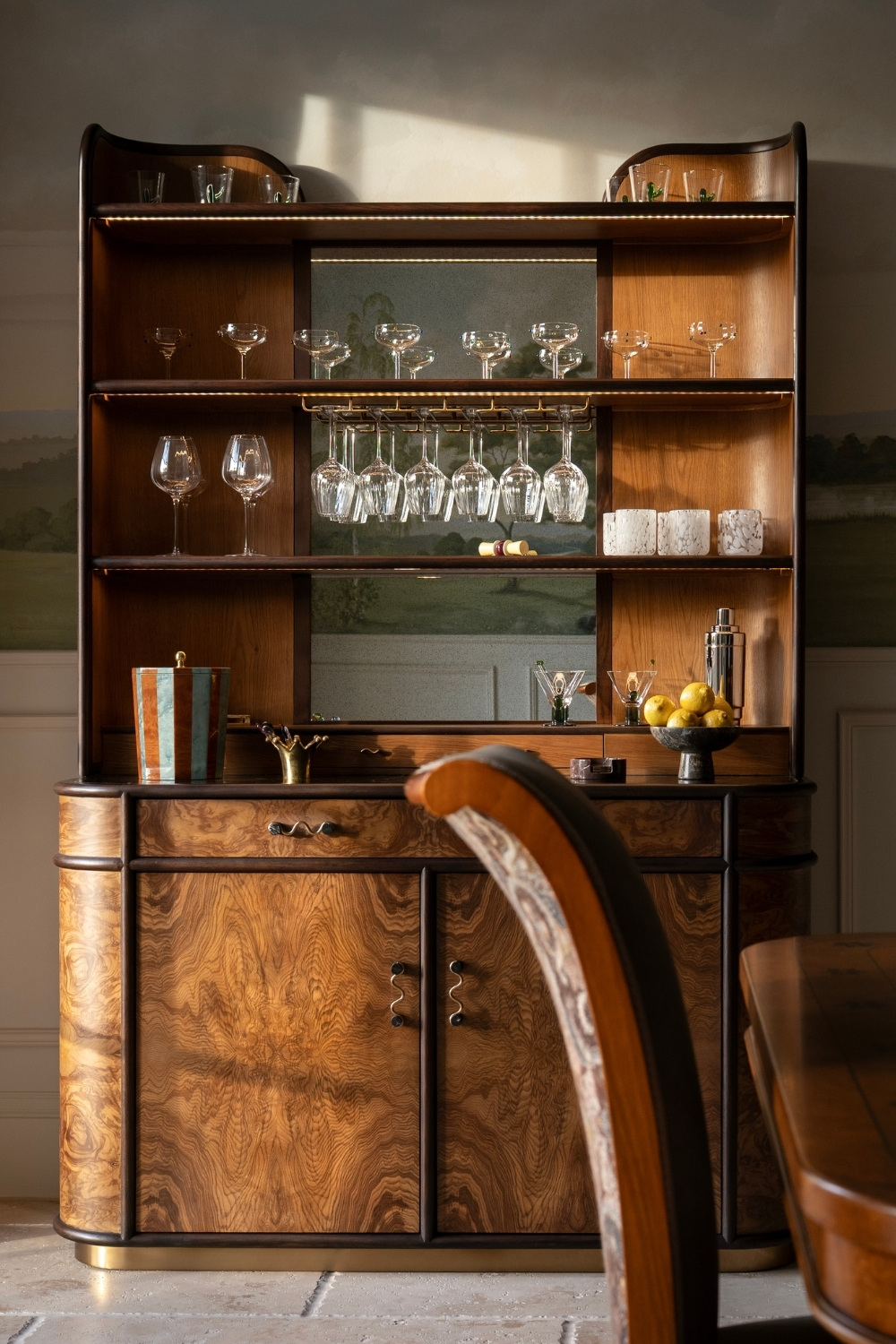 Dining room designed by Ward & Co