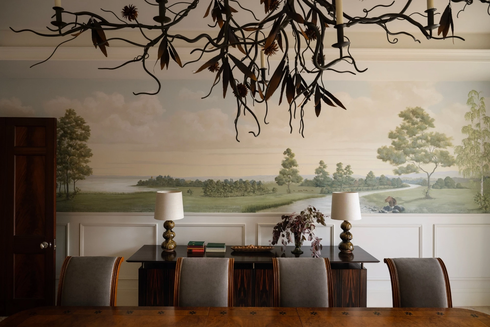 Dining room designed by Ward & Co