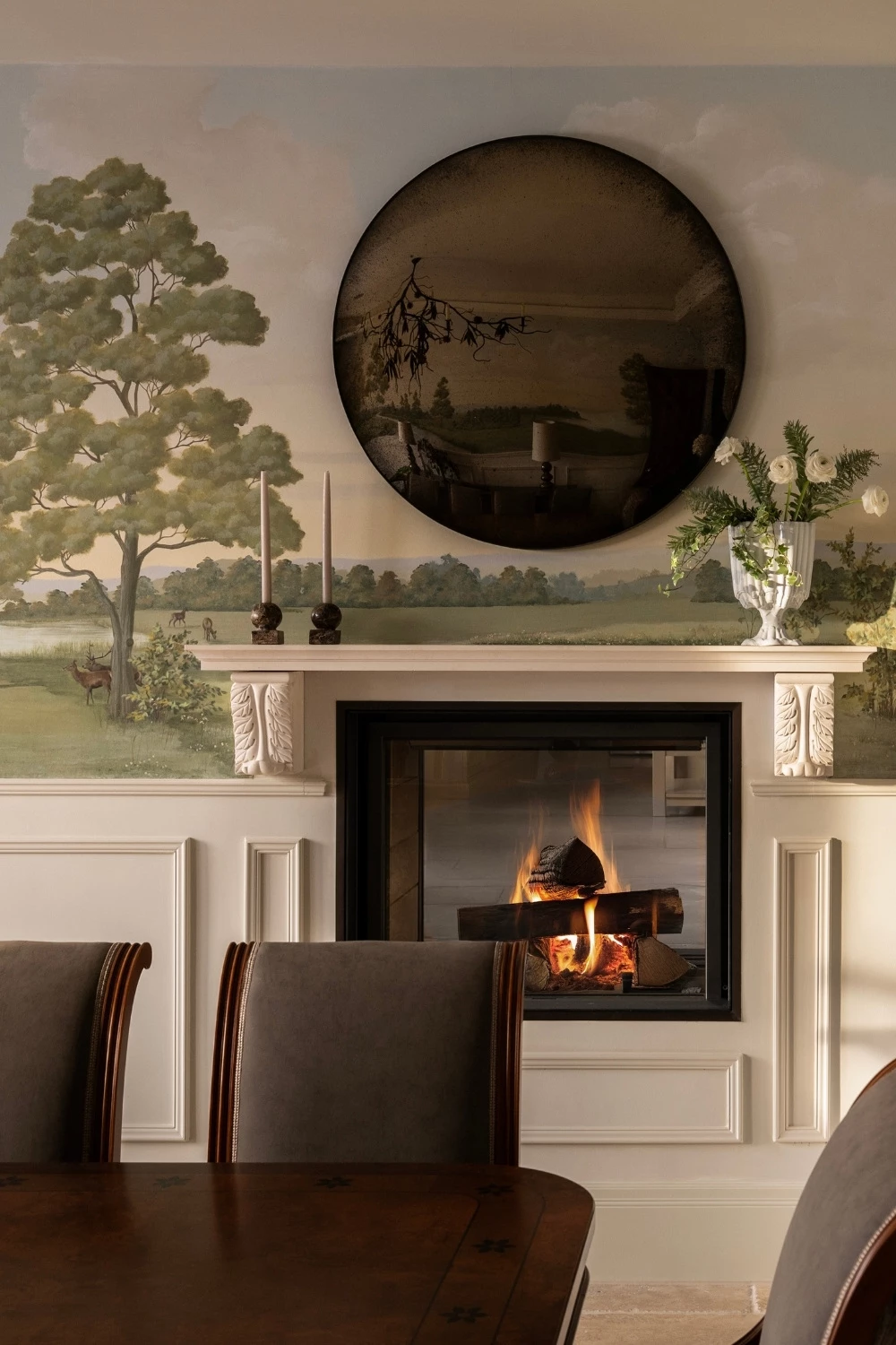Dining room designed by Ward & Co