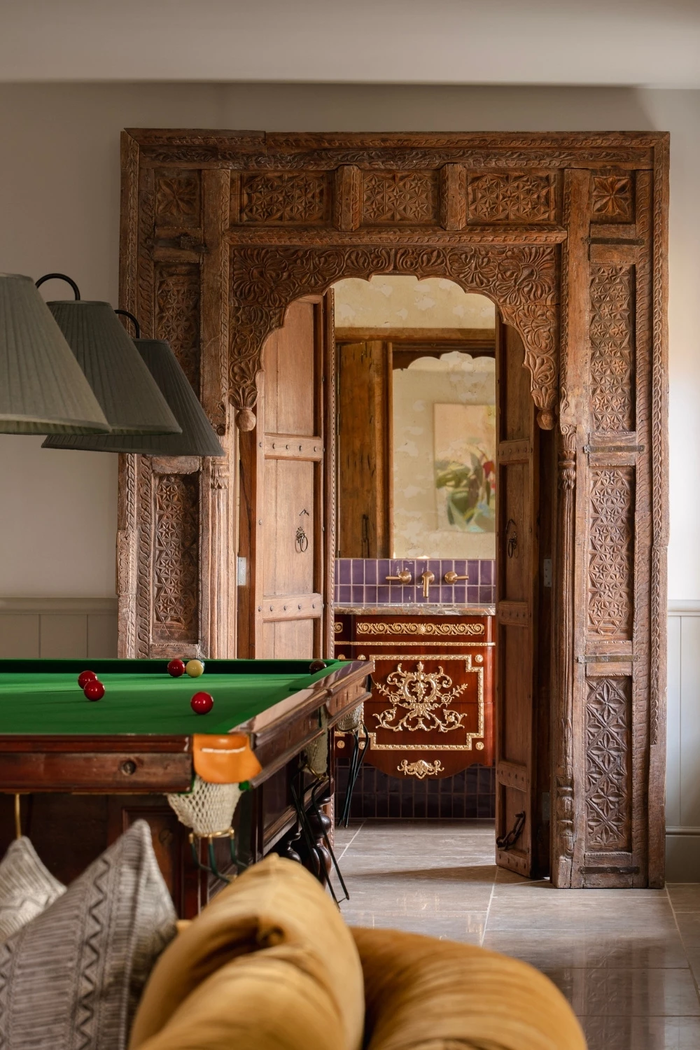 Games room designed by Ward & Co