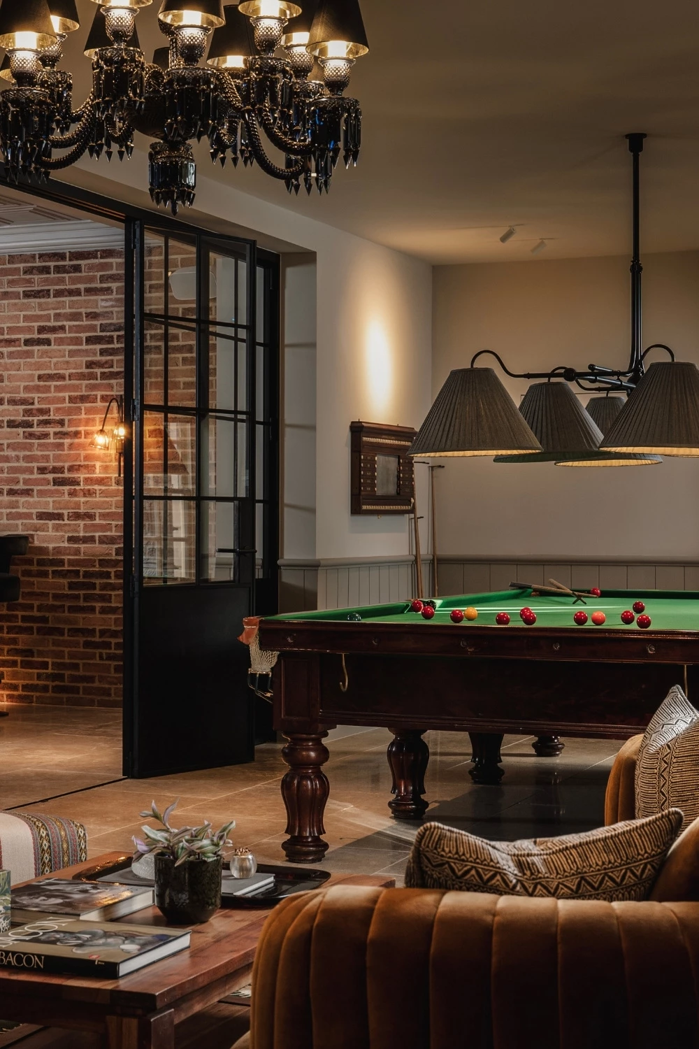 Games room designed by Ward & Co