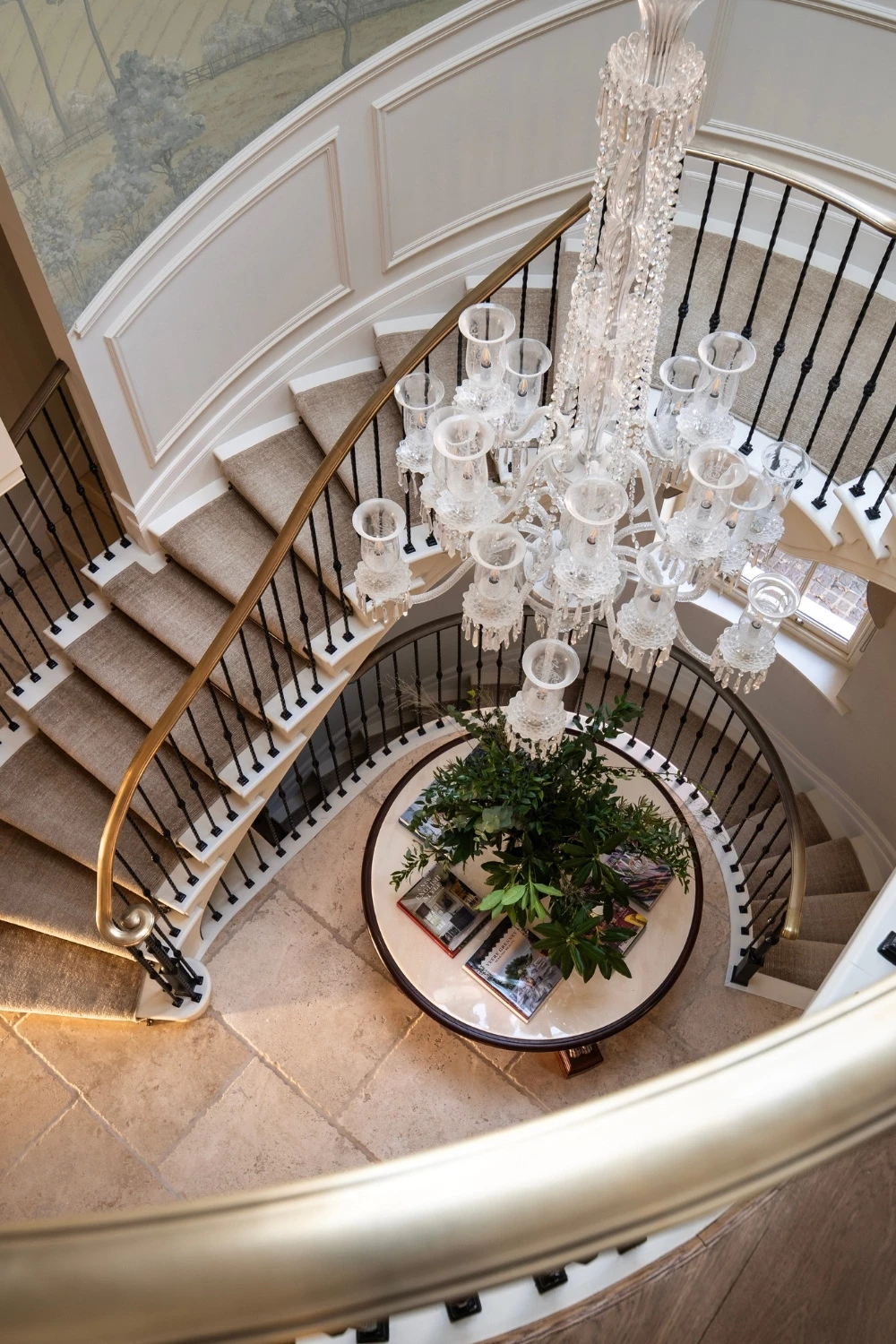 Entrance staircase designed by Ward & Co