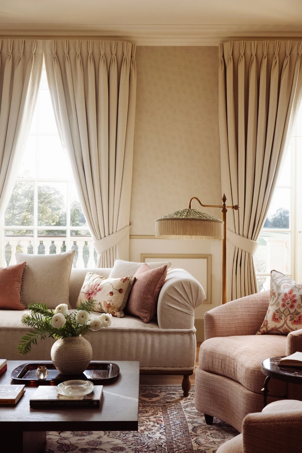 Sitting room designed by Ward & Co