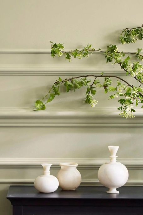 Neutral Zoffany paint on panelled walls