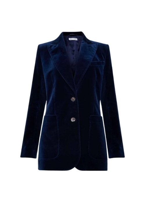 Bella Freud Velvet Saint James Jacket