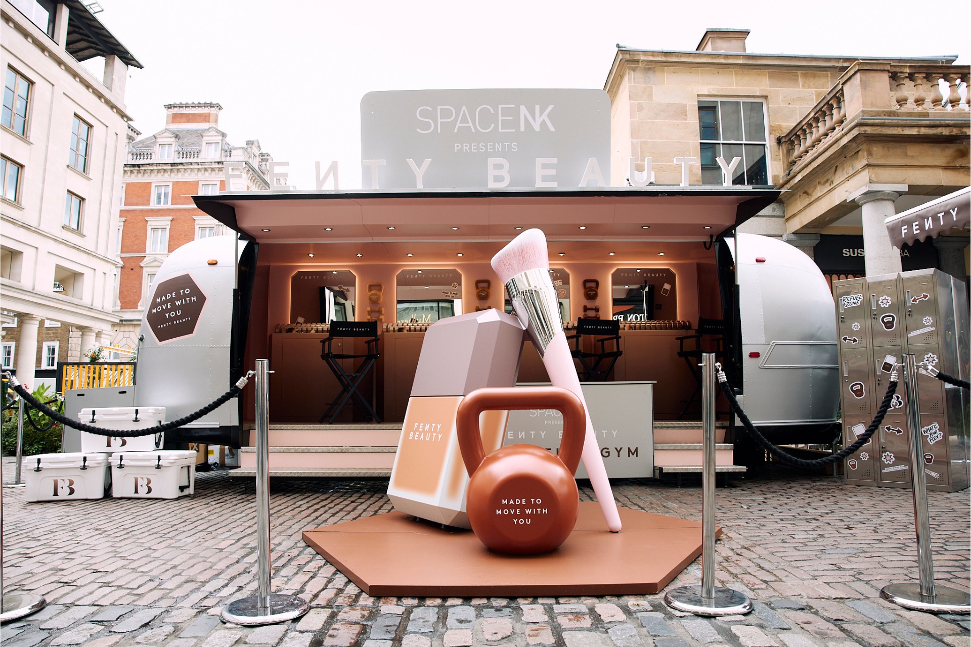 Fenty Beauty pop-up in London