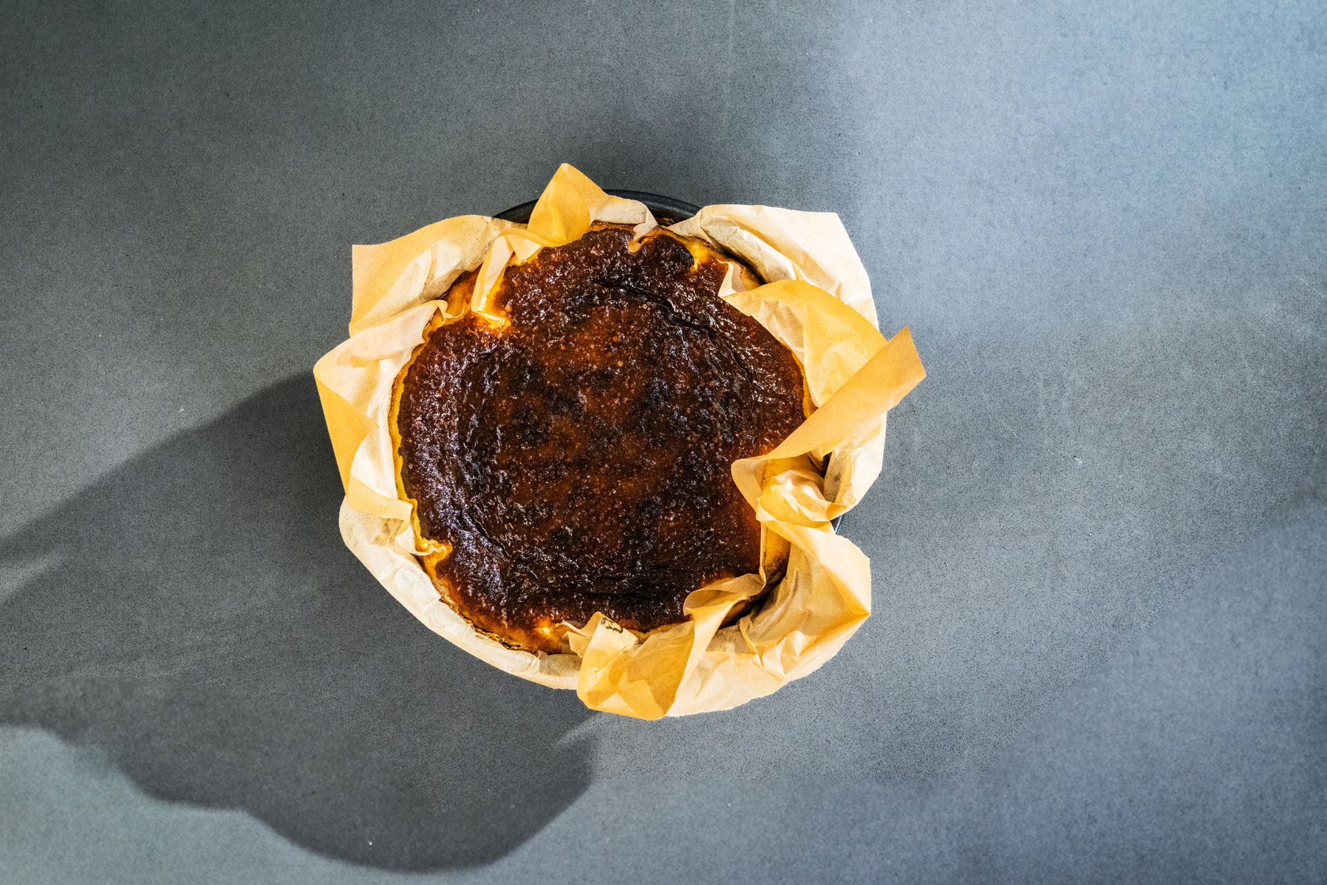 Jay Rayner's basque cheesecake