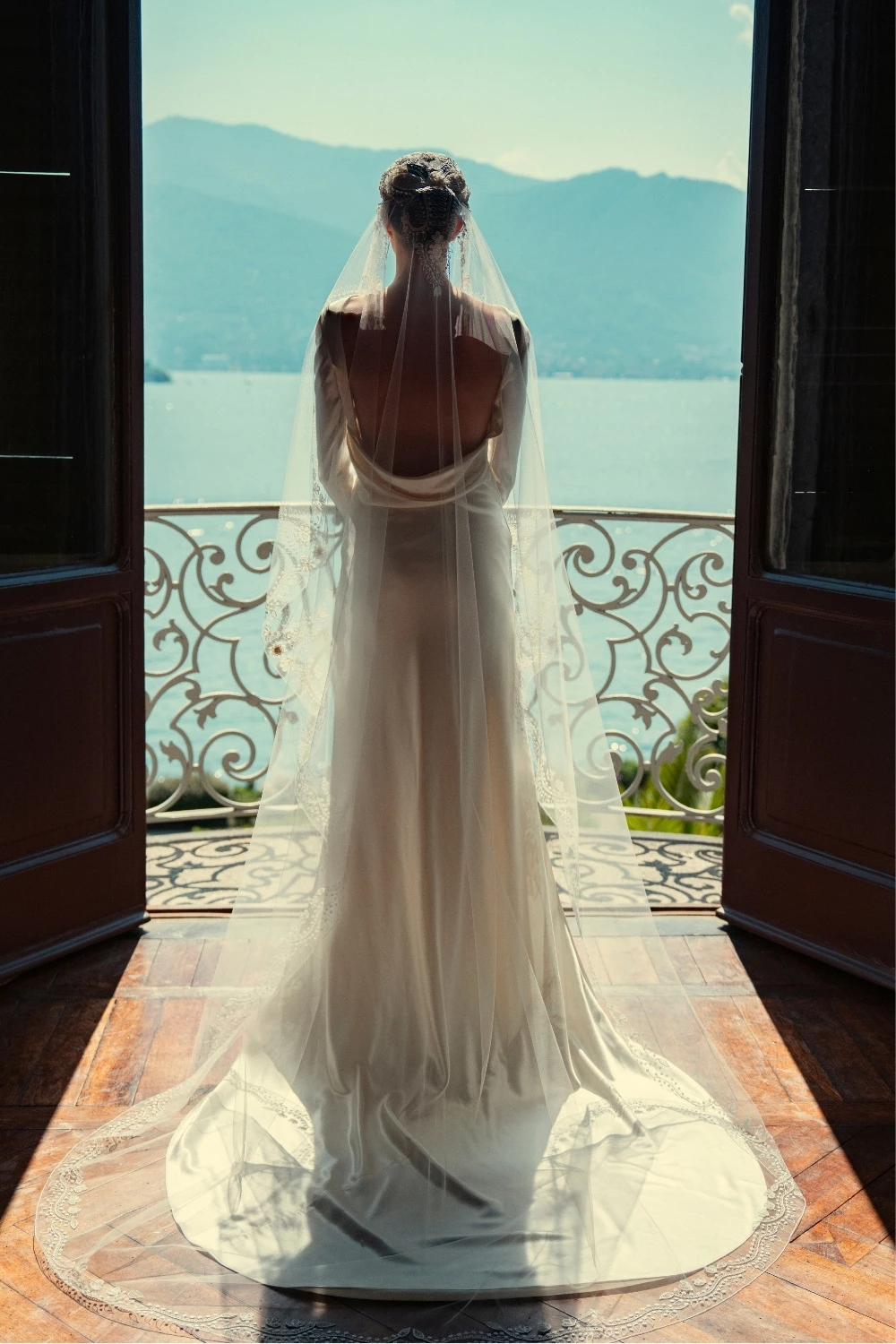 A Closer Look At Bella's Chic Italian Wedding Dress In The Gentlemen Season 2