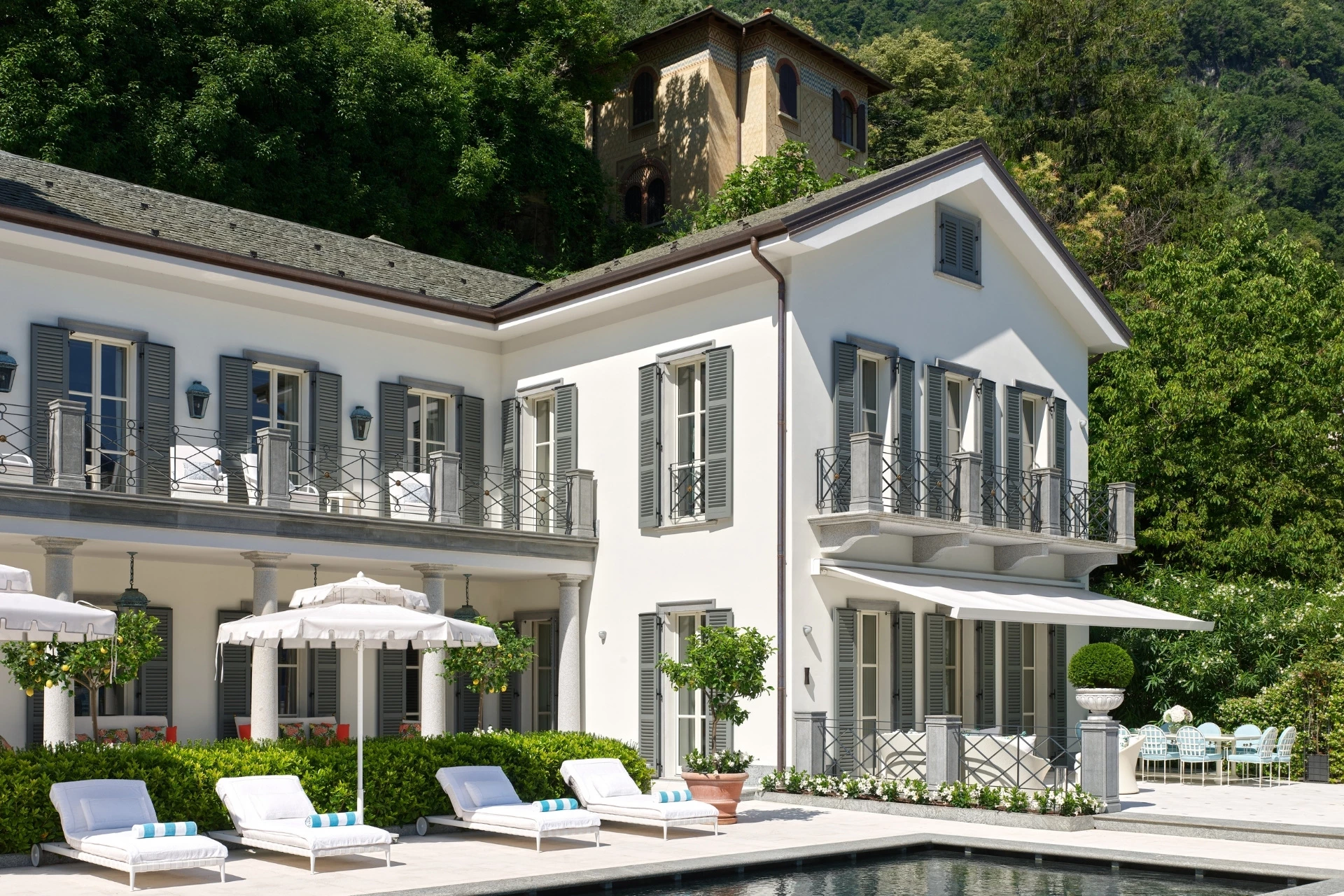 Home in Lake Como designed by Thorp Design